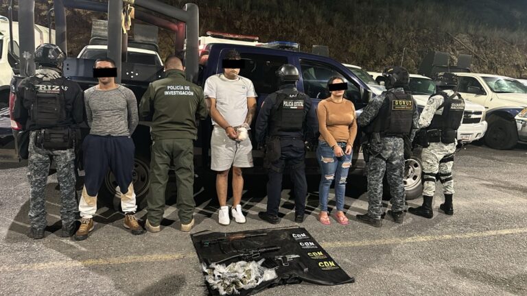 Desarticulan célula delictiva en Guadalupe; detienen a tres agresores de policía