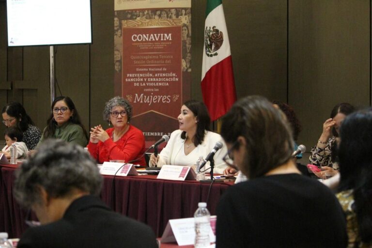 Participa Zacatecas en Sistema Nacional contra la Violencia hacia Mujeres