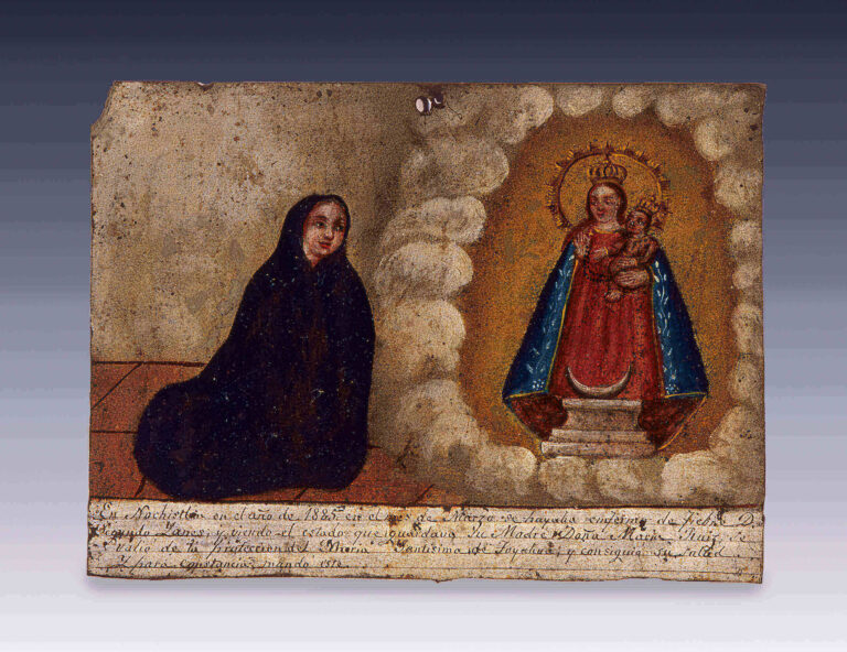 Peregrinan con la Virgen del Rosario