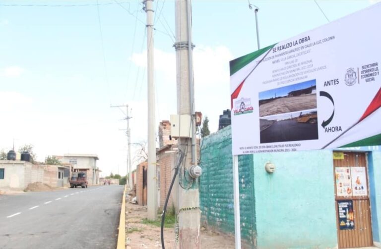 Rehabilitar calles y carreteras, el reto en Villa García