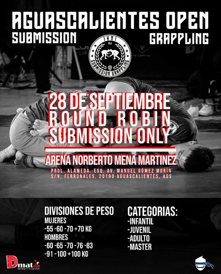 Zacatecanos al Gran Prix de Sumisión