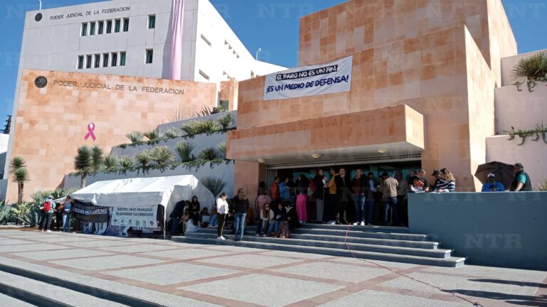 Trabajadores del PJF en Zacatecas siguen en paro