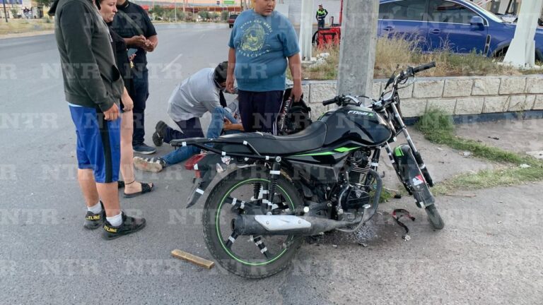 Dos motociclistas resultan lesionados en accidentes