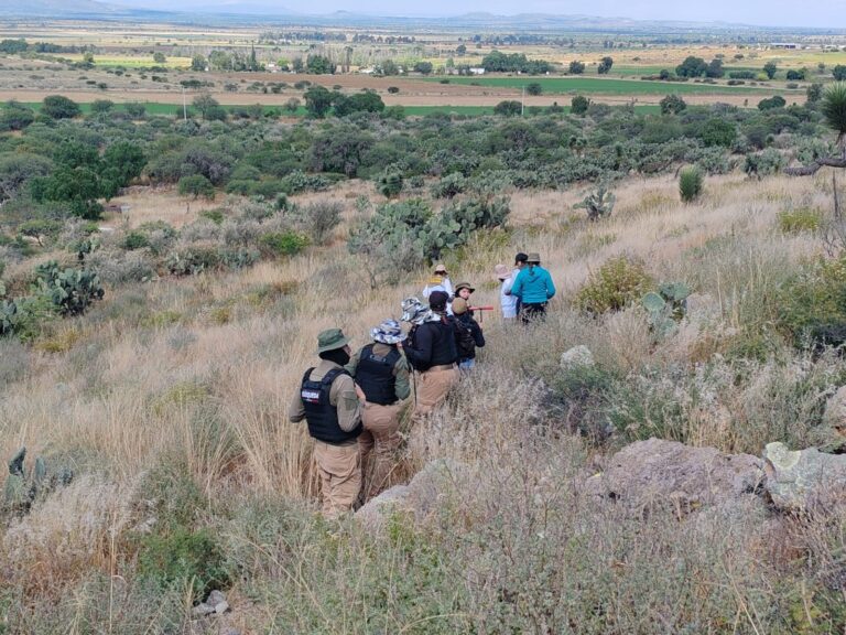 Realizan búsqueda generalizada en campo en Ojocaliente