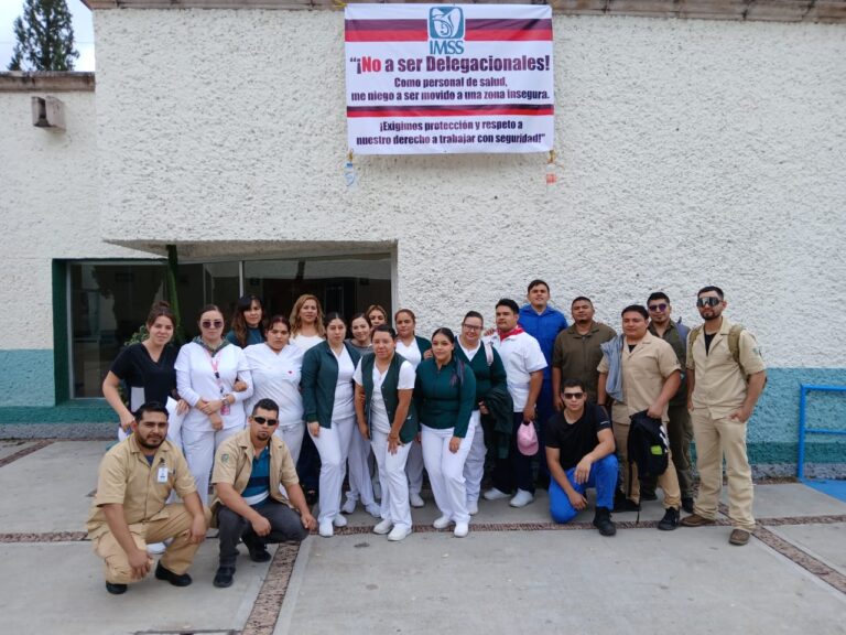 Estallan suplentes del IMSS Bienestar