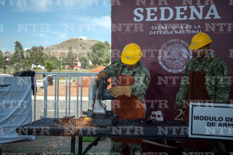 Destruyen armamento decomisado a criminales