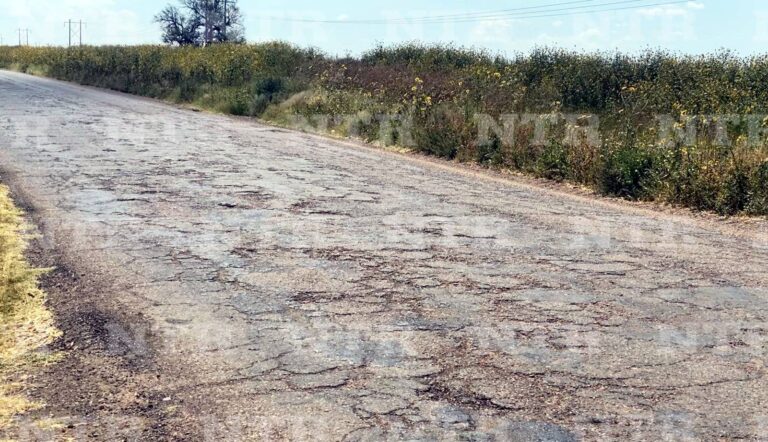 Intransitable, tramo de la carretera estatal 149