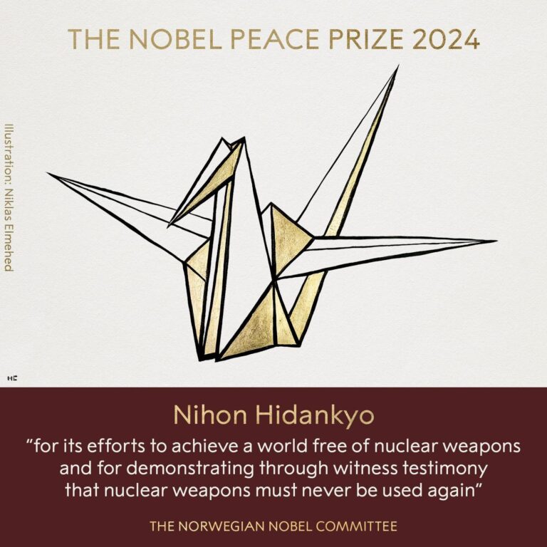 Dan Nobel de la Paz a organización contra armas nucleares