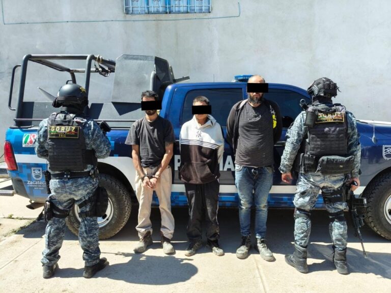Desarticulan célula delincuencial en Cuauhtémoc; detienen a tres