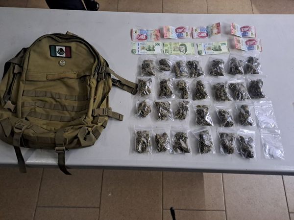 Detienen a dos por narcomenudeo en Guadalupe