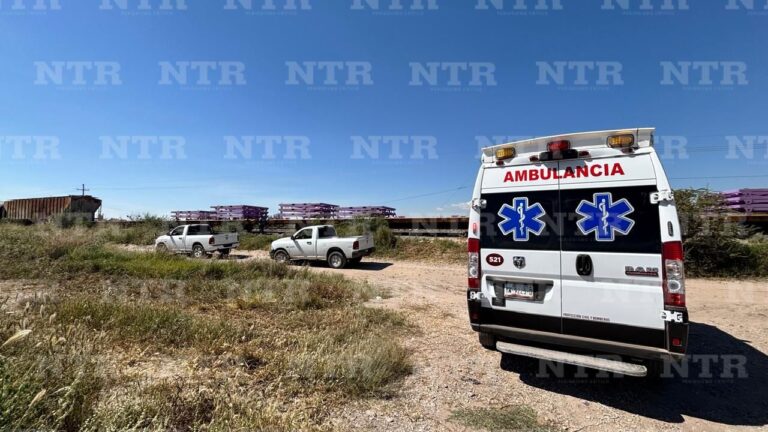 Localizan cadáver cerca de las vías del tren