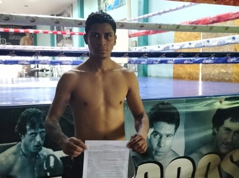Luigi peleará por el campeonato de la Fecombox