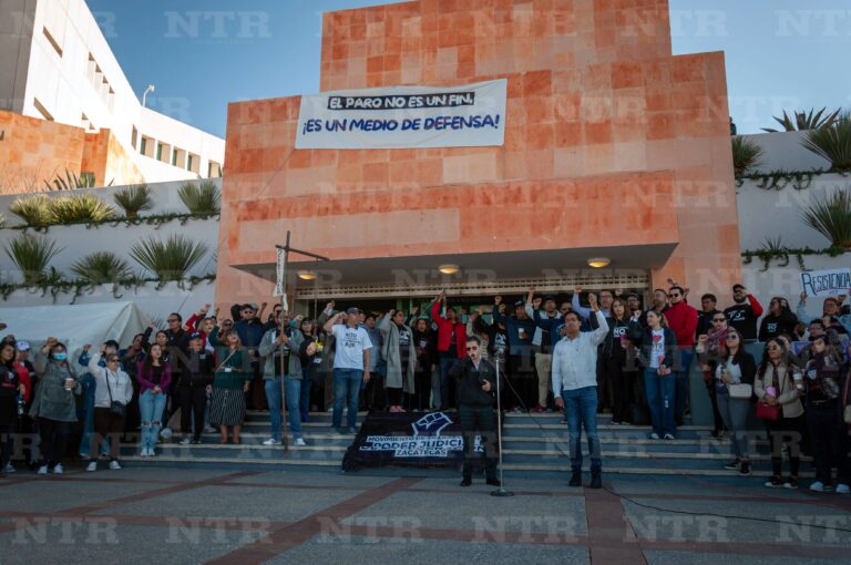 Se une PJF de Zacatecas a paro de labores a nivel nacional