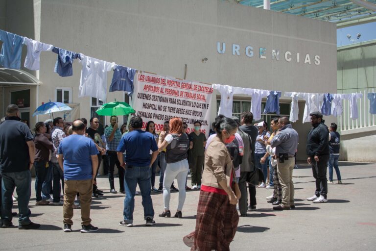 Respaldan médicos protesta contra IMSS Bienestar