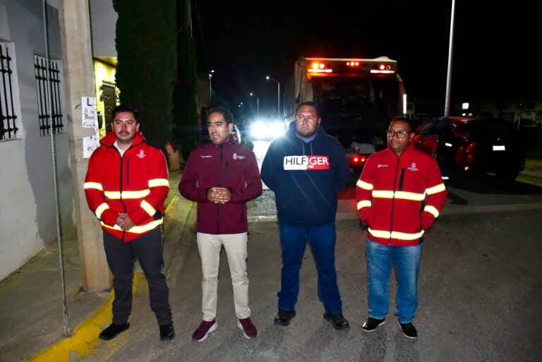 Supervisa alcalde recolección de basura en Guadalupe