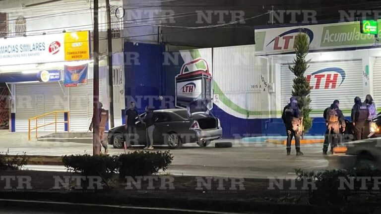 Otra vez, lanzan ponchallantas en el Paseo del Mineral