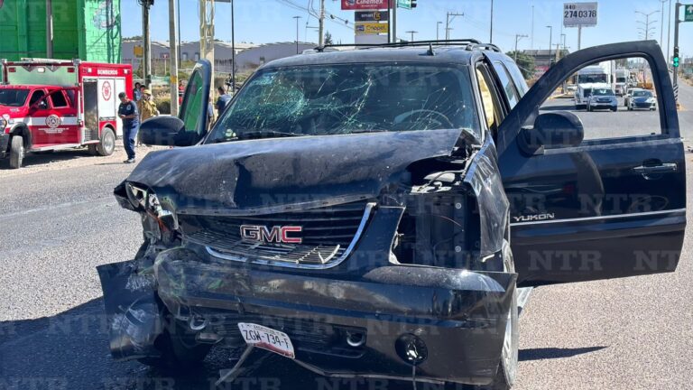 Accidente en Fresnillo deja tres mujeres lesionadas