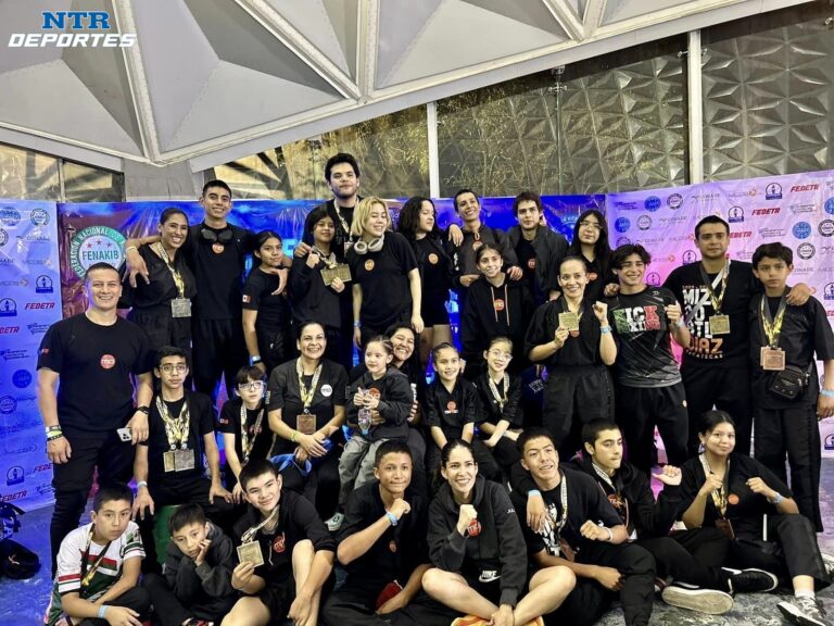 Gran participación de Zacatecas en Nacional de Kickboxing