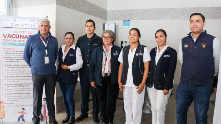 Instalan módulo de vacunación en Ciudad Administrativa