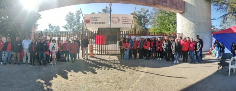Respalda SNES a tec de Tlaltenango tras huelga