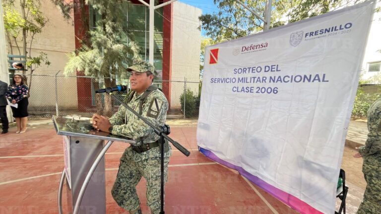 Celebran sorteo del Servicio Militar