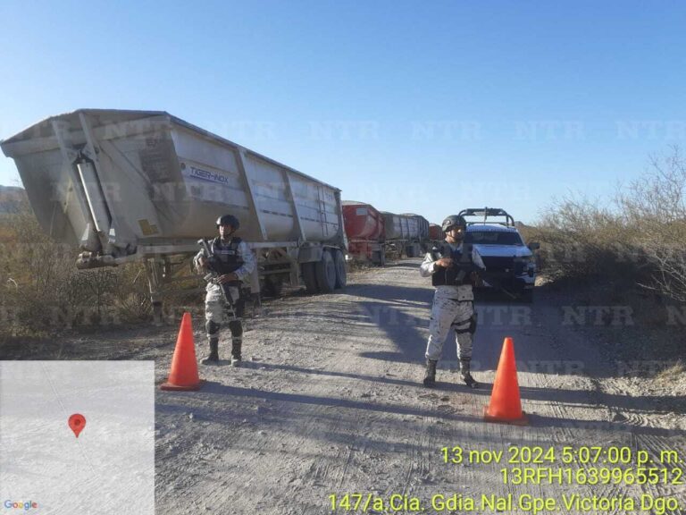 Informa Peñasquito que material robado tiene valor de 3 mdd