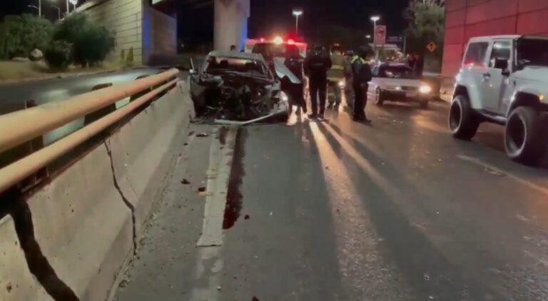Registran otro accidente en federal 45; hay un lesionado