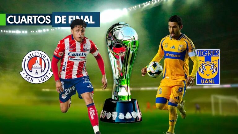 San Luis ‘apaga el rugido’ y golea a Tigres en el partido de ida de cuartos de final de la Liga MX Tigres enfrenta al Atlético de San Luis este 28 de noviembre en el duelo de ida del Estadio Alfonso Lastras Ramírez. (Foto: Especial El Financiero).