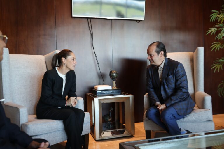 Se reúne Sheinbaum con Canciller de Panamá