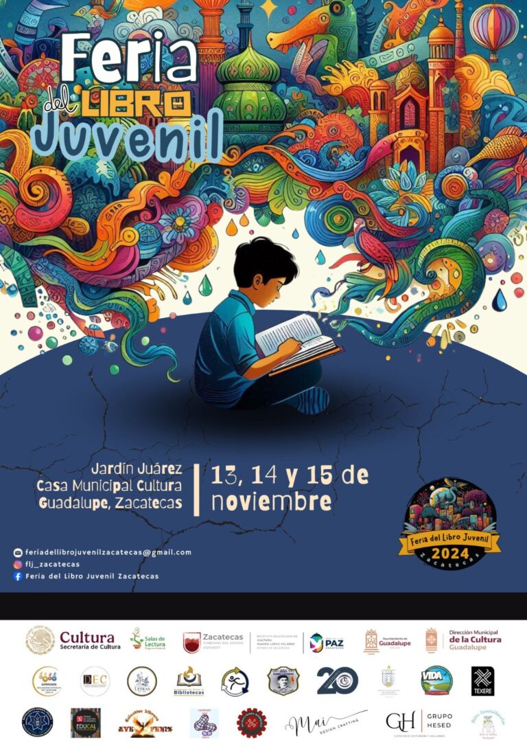 Invitan a Feria Juvenil del Libro de Guadalupe