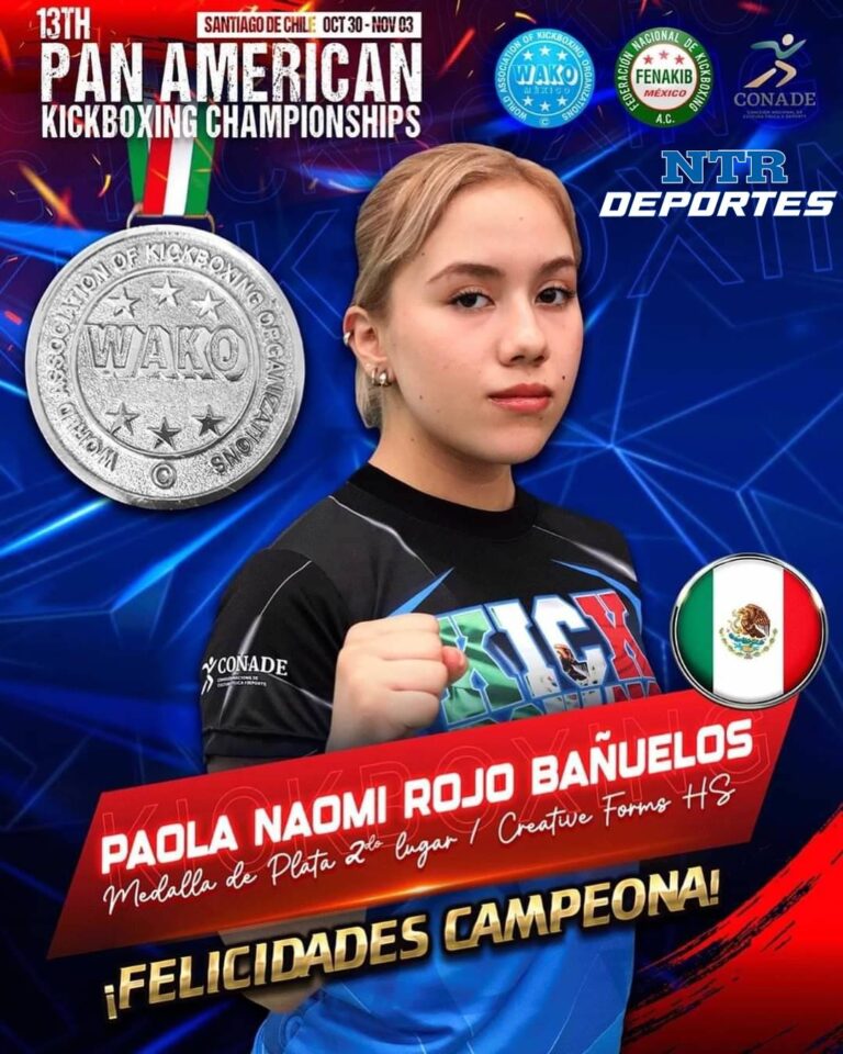 Zacatecanos brillan en Campeonato Panamericano de Kickboxing