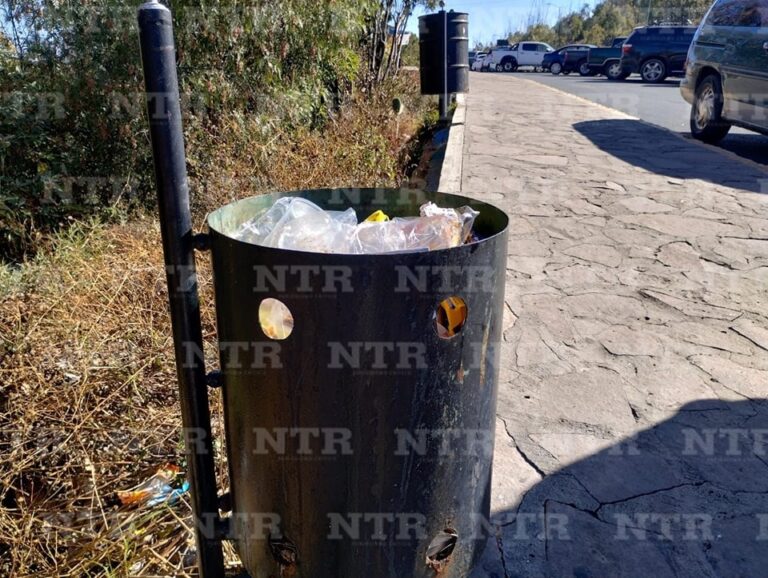 Se acumula basura en La Bufa