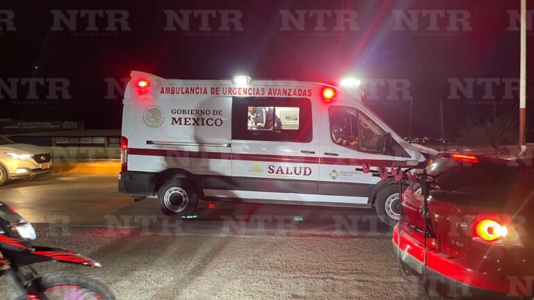Atropellan a mujer de 50 años en Fresnillo
