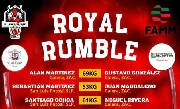 Academia Mikes Presenta Magno Evento Royal Rumble en Calera