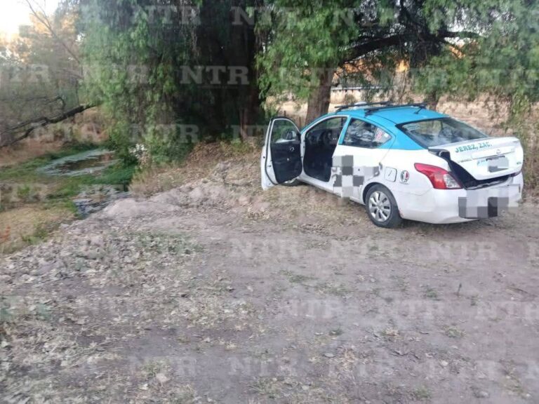 Encuentran cuerpo con signos de tortura en la cajuela de un taxi