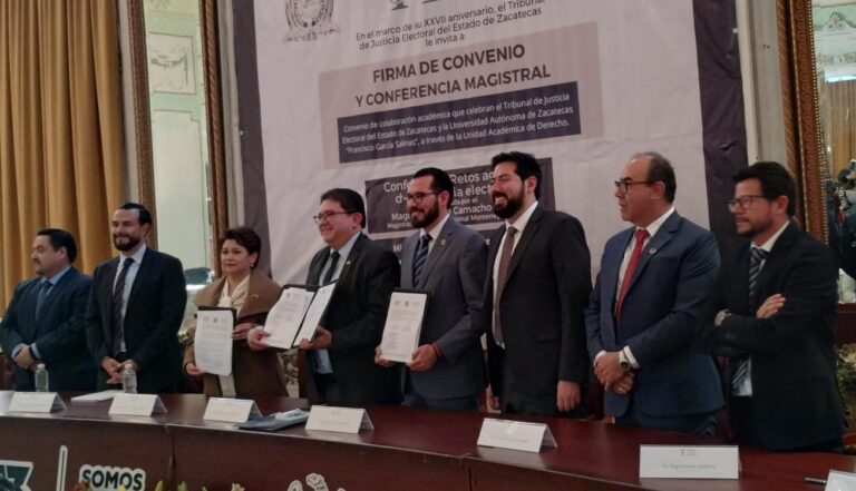 Firman UAZ y Trijez convenio de colaboración