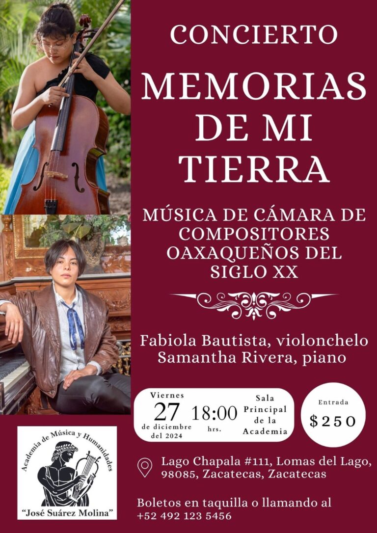 Invitan a concierto de música oaxaqueña