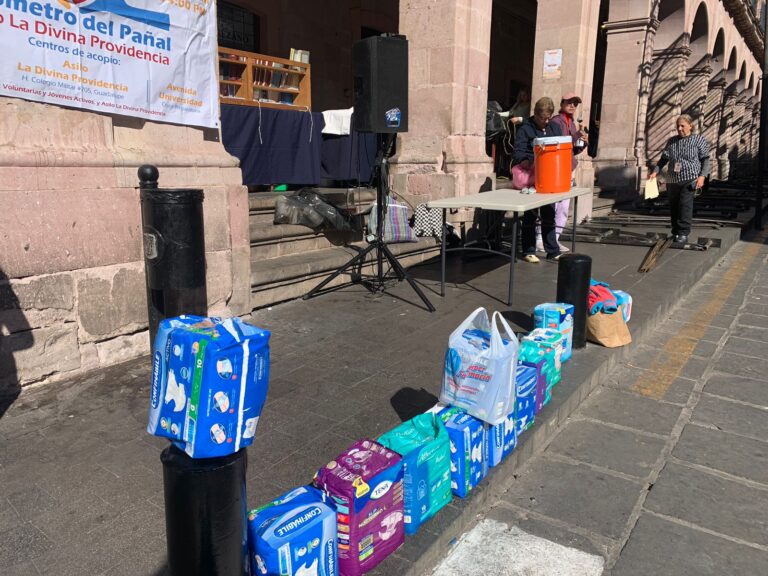 Invitan al kilómetro del pañal para asilo de ancianos