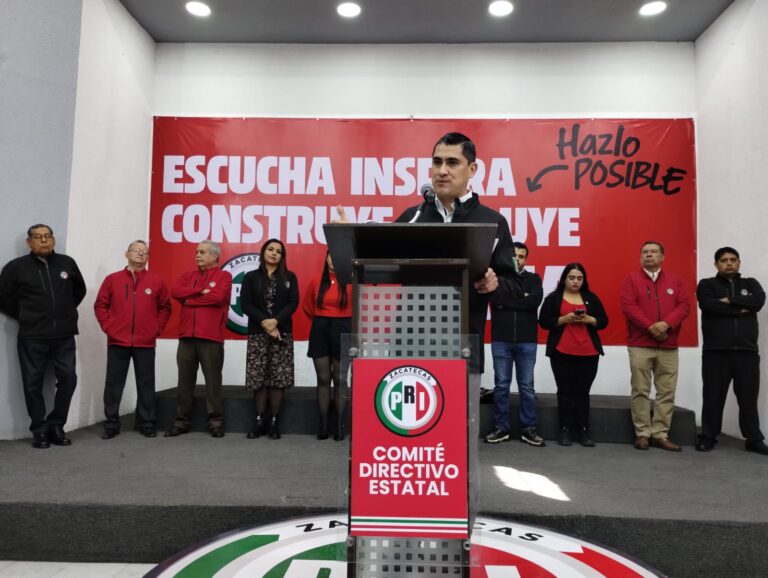 Reprueba PRI Zacatecas presupuesto federal 2025