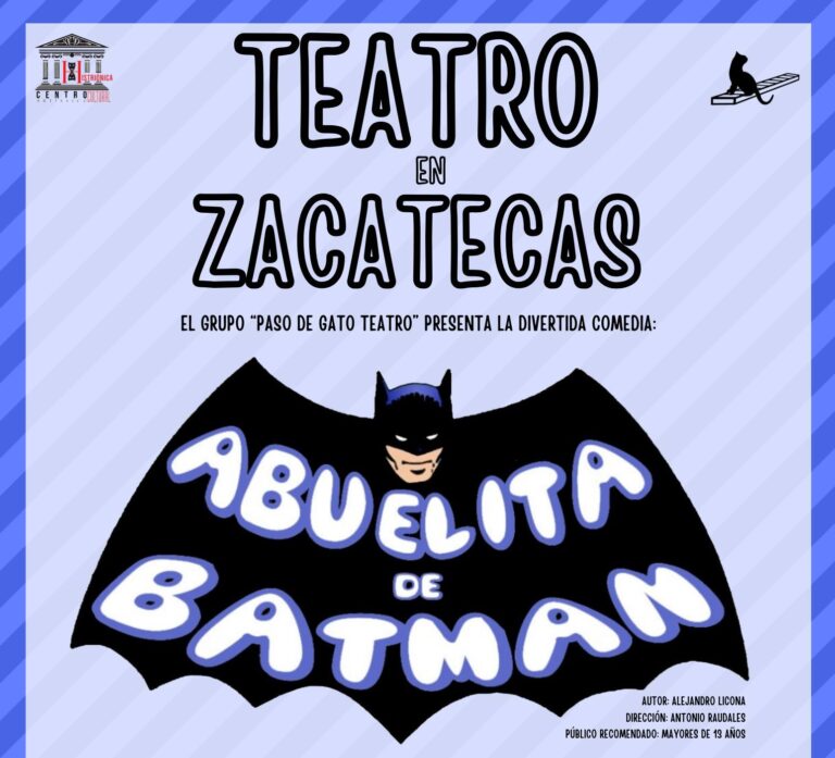 Ríete con la obra Abuelita de Batman