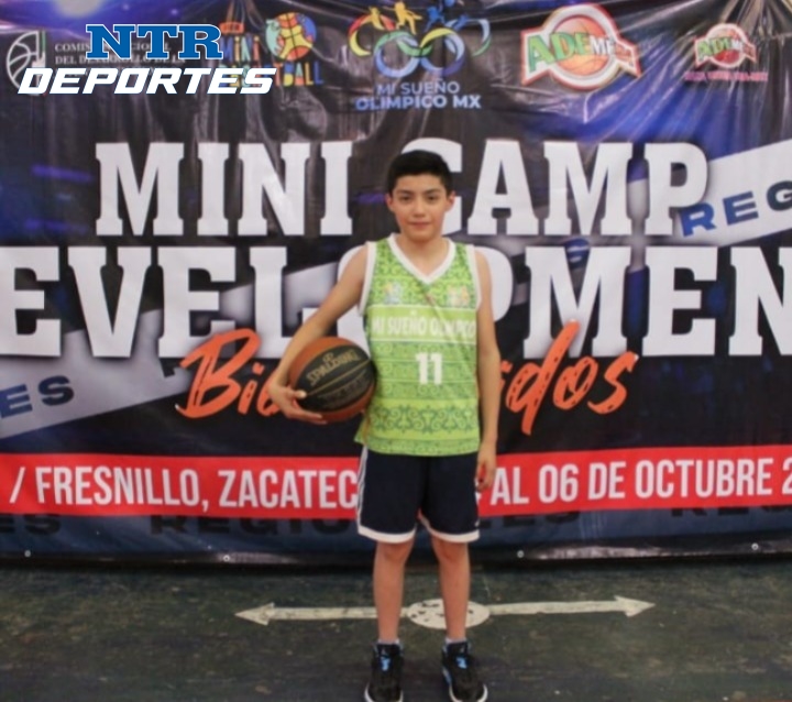 Santiago Hernández al Encuentro Nacional de Mini Basket