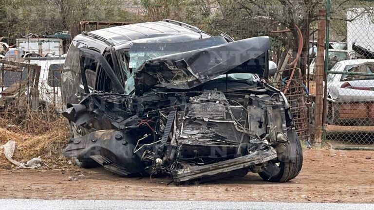 Fuerte accidente deja un lesionado en Fresnillo
