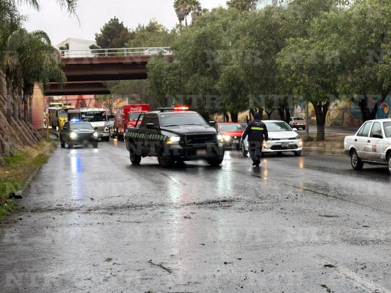 Lluvia deja múltiples accidentes en zona conurbada