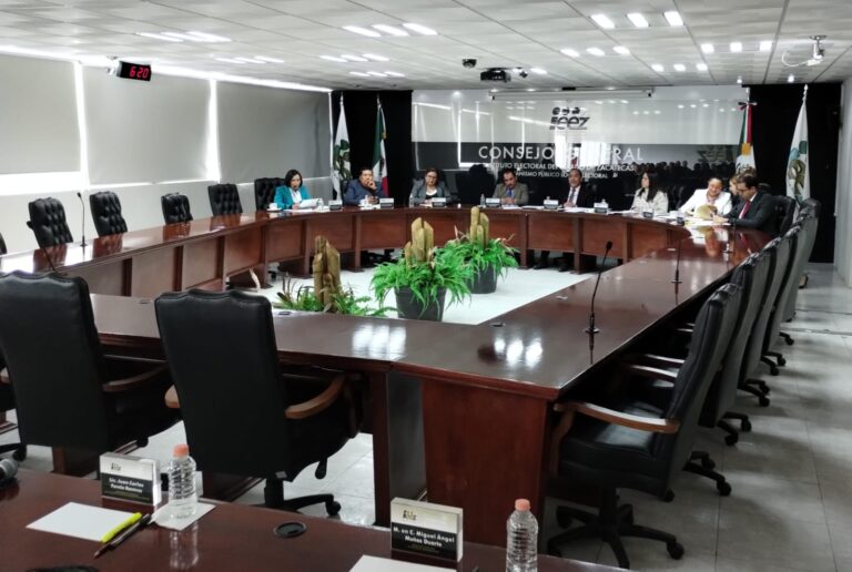 Inicia IEEZ proceso electoral judicial