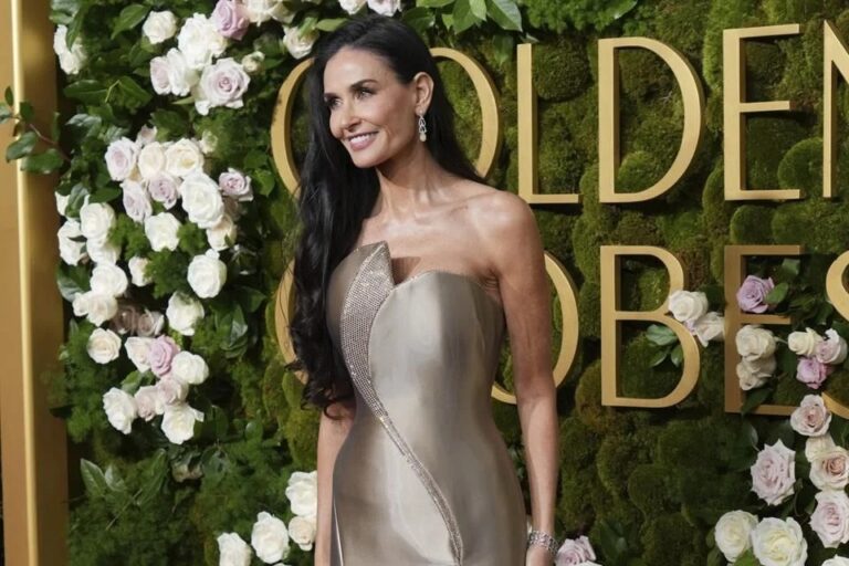 Alza Demi Moore su primer Globo de Oro con ‘La Sustancia’