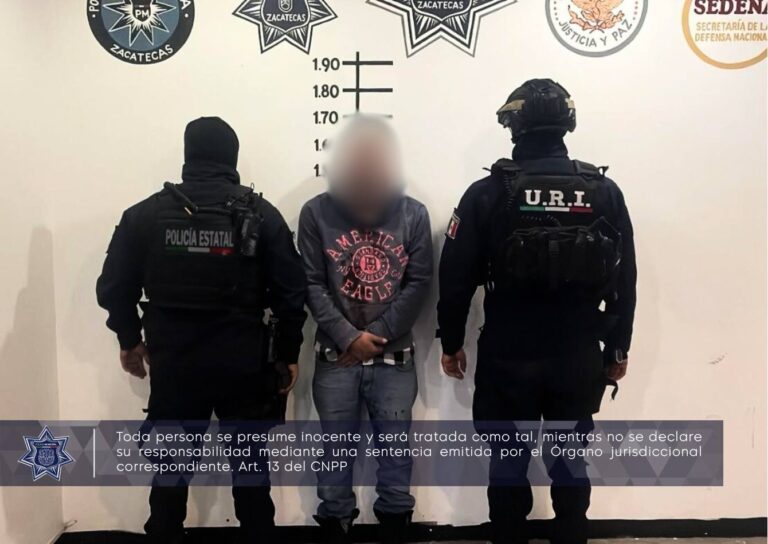 Arrestan a hombre por intento de asalto a comercio