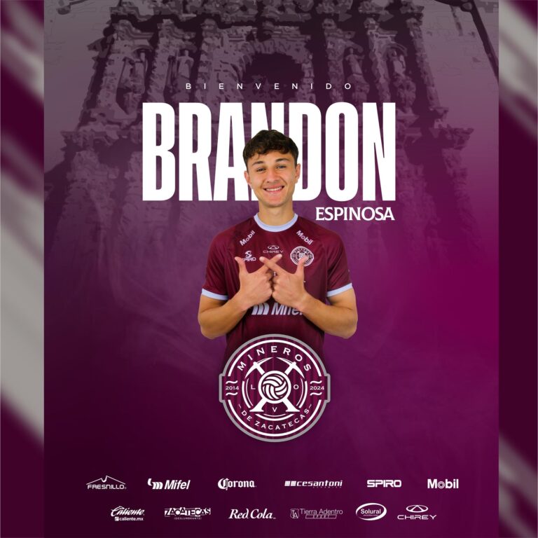 Brandon Espinosa, refuerzo Minero para el CL25