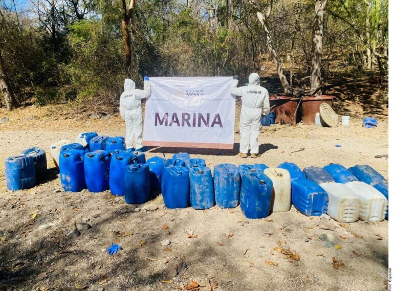 Desmantelan narcolaboratorio valuado en 99 mdd en Culiacán