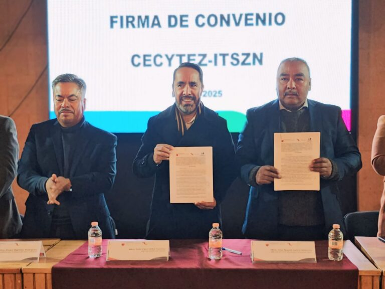 Estrechan colaboración Cecytez e ITSZN