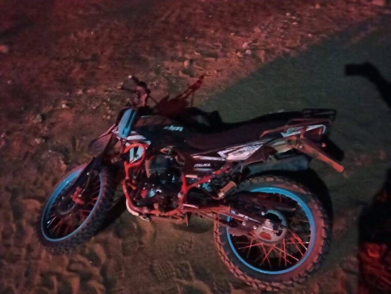 Accidentes en moto dejan 1 muerto y 2 heridos